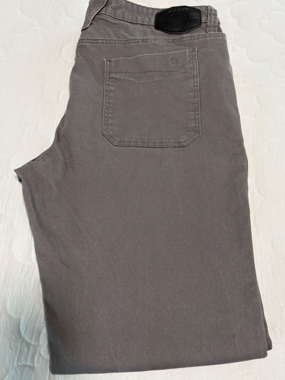 LAPG Terrain Flex Jeans 38x34 Grey Straight Fit Tactical Stretch, EUC